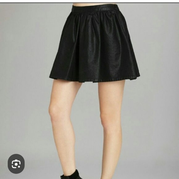 BCBGeneration Charcoal Skirt With touch Of Glitter - Picture 2 of 12